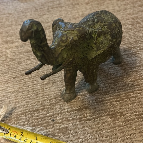 Gorgeous elephant sculpture cast iron? Bronze? - Picture 3 of 6